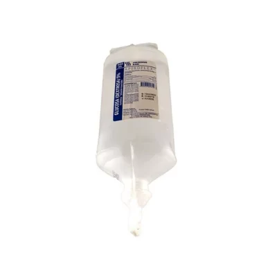 Suero Glucosalino Isotónico, Glucosa, 1000 ml, Solución Inyectable